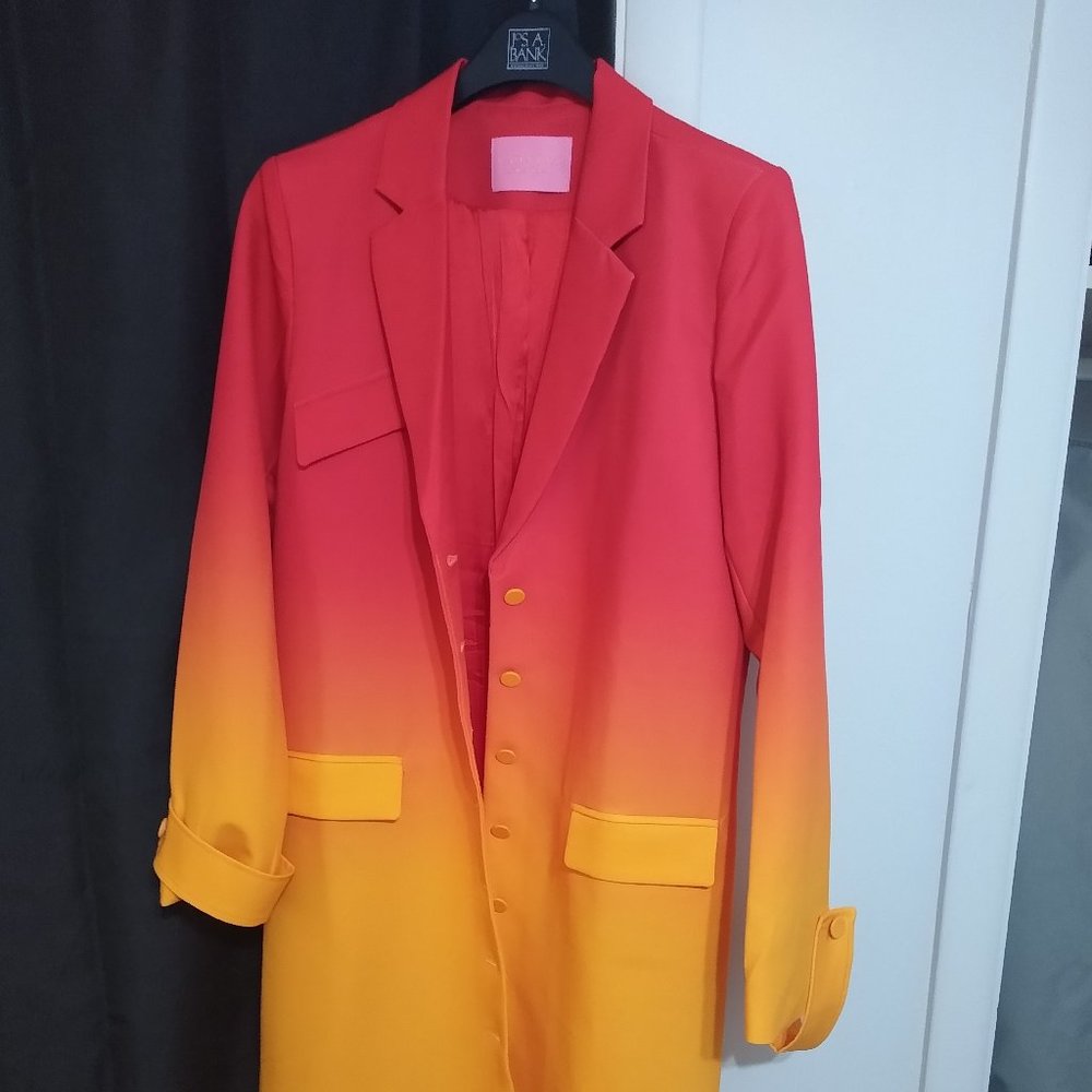 Azalea Wang Eglantine Ombre Trench Jacket
